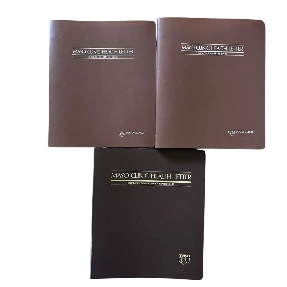 3 Mayo Clinic Binders Of Health Letters And Special Reports From 2008-2018
